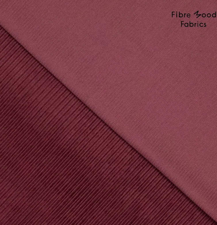 Corduroy aubergine  - Fibre Mood